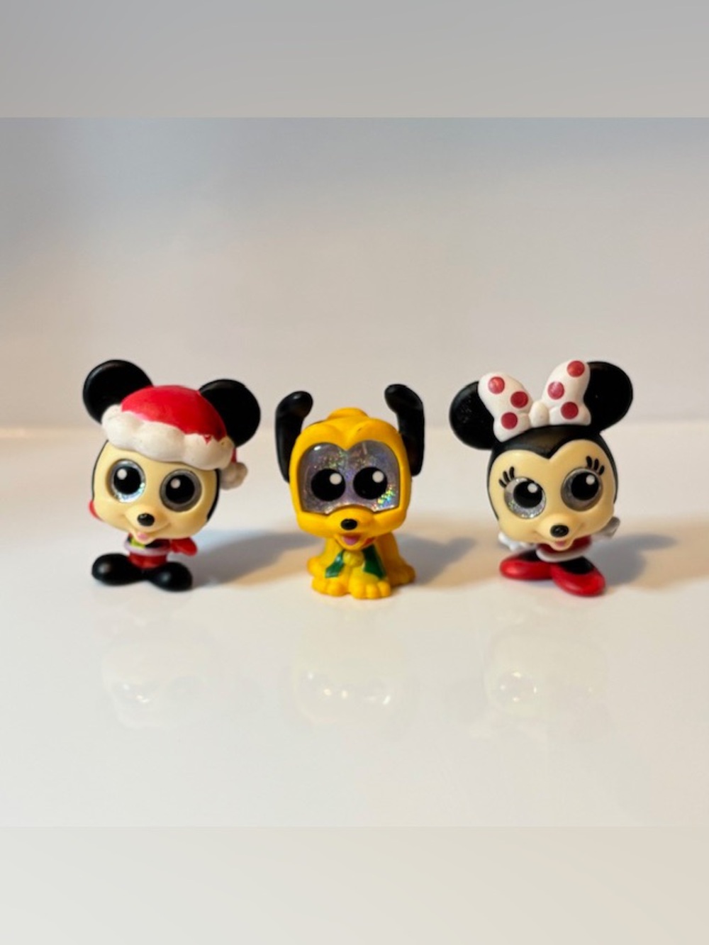 Disney Doorables Countdown to Christmas Exclusives - Mickey, Minnie, Pluto